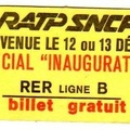 ticket rer 1981 Z666 82885