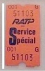 ticket service special 51103