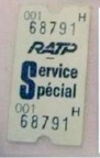 ticket service special 68791