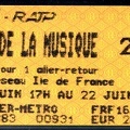 ticket fete musique 2001 sncf 2