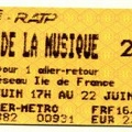 ticket fete musique 2001 sncf 4911