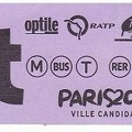 ticket paris 2012 80089