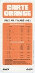 co tarif 1982
