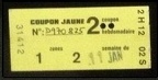 coupon jaune 2H12 02S 31412