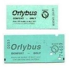 lot tickets orlybus vert