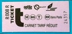 ticket t R008 K 24357