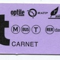 ticket t carnet violet 79756