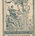 expo 1889 ticket 1016633