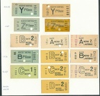 les tickets lettres avant les controles magnetiques 1967 1973