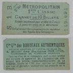 metropolitain carnet S1B 149091