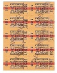 ticket specimen x18216