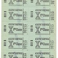 ticket specimen x99716 planche