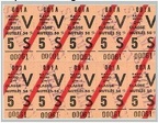 ligne sceaux tickets specimen 001A 5S 00061
