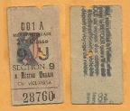 ticket 001 A 9U UU 28760