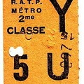 ticket 5U Y 17257