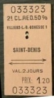 villiers le bel saint denis tr 50 120f 033323