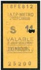 luxembourg b25200
