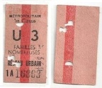 ticket U3 1A 16863