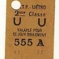 ticket uu21738
