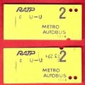 ticket carnet uu 1004 composte bus BC30
