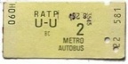 ticket uu 060H 22 581