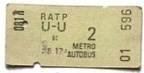 ticket uu 081H 01 596