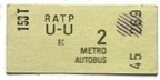 ticket uu 153T 45 269