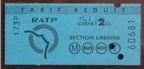 ticket uu 173P 60681