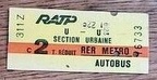 ticket uu 311Z 76733