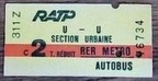 ticket uu 311Z 76734