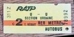 ticket uu 311Z 78992