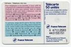 telecarte 50 call home A 47012583443155151