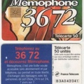 telecarte 50 memophone 3672 B3A042041