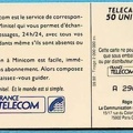 telecarte 50 minicom 3612 A 296660