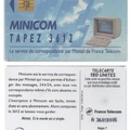 telecarte 120 minocom 3612 A 36018005