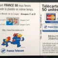 telecarte 50 france 98 B82421011258892647