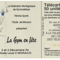 telecarte 50 gym 049146748