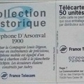 telecarte 50 telephone d arsonval 1900 D272000582729045671