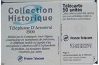 telecarte 50 telephone d arsonval 1900 D272000582729045671