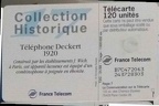 telecarte 120 telephone deckert 1920 B7C472063243728303