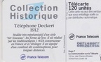 telecarte 120 telephone deckert 1912 D67105877680261056