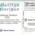 telecarte 120 telephone deckert 1920 B7C472037243454263