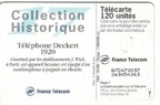 telecarte 120 telephone deckert 1920 B7C472037243454263