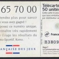 telecarte 50 loto B38090024
