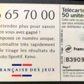 telecarte 50 loto B39094007
