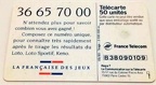 telecarte 50 loto B38090109