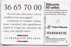 telecarte 50 loto B39094075