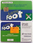 telecarte 50 loto foot D78403110236258988