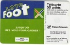 telecarte 50 loto foot D78403229239387970