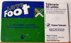 telecarte 50 loto foot D97403316359624382